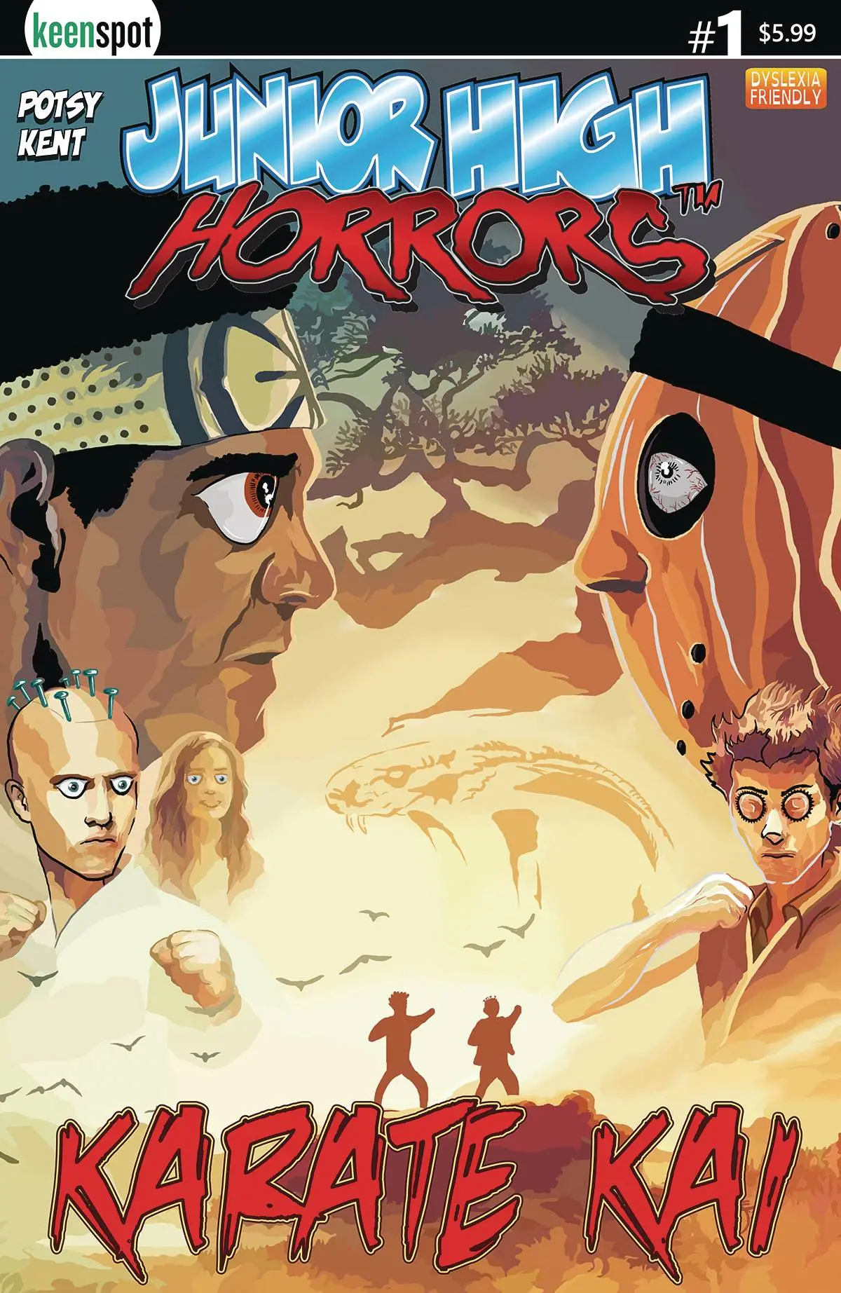 Junior High Horrors Karate Kai #1 Cvr B Kent 1