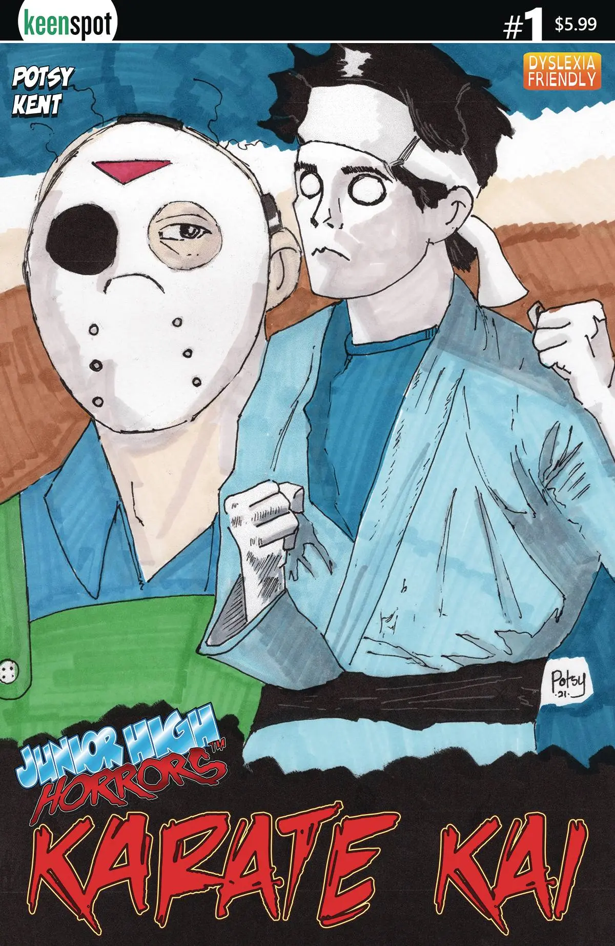 Junior High Horrors Karate Kai #1 Cvr C Potchak 1