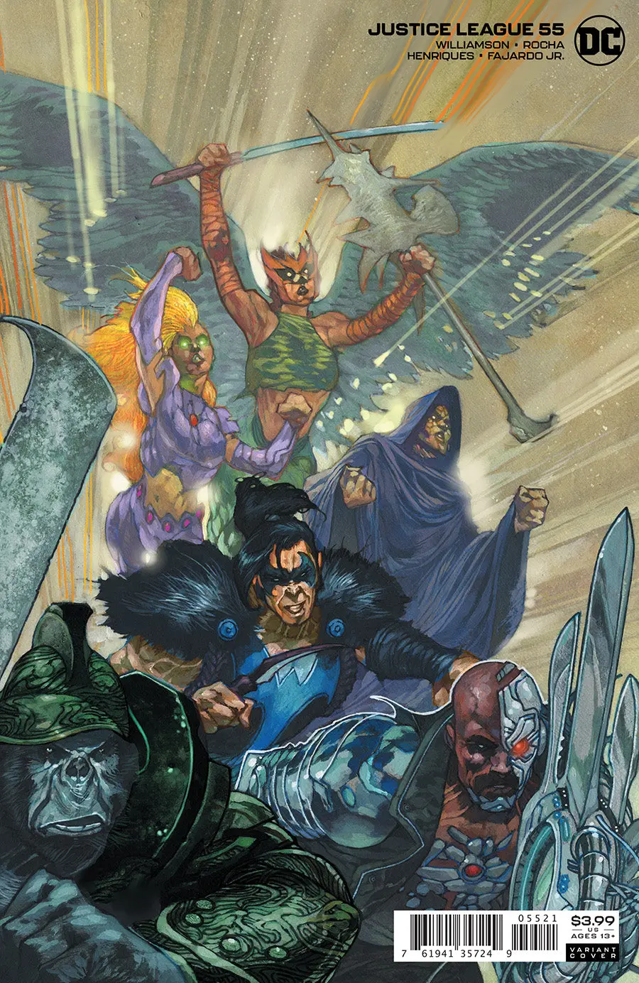 Justice League #55 Simone Bianchi Var Ed Dark Nights Death M 1