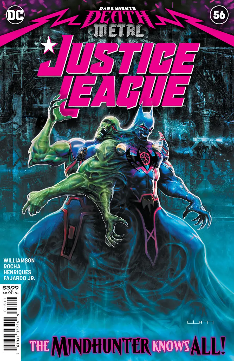 Justice League #56 Cvr A Liam Sharp (Dark Nights Death Metal) 1
