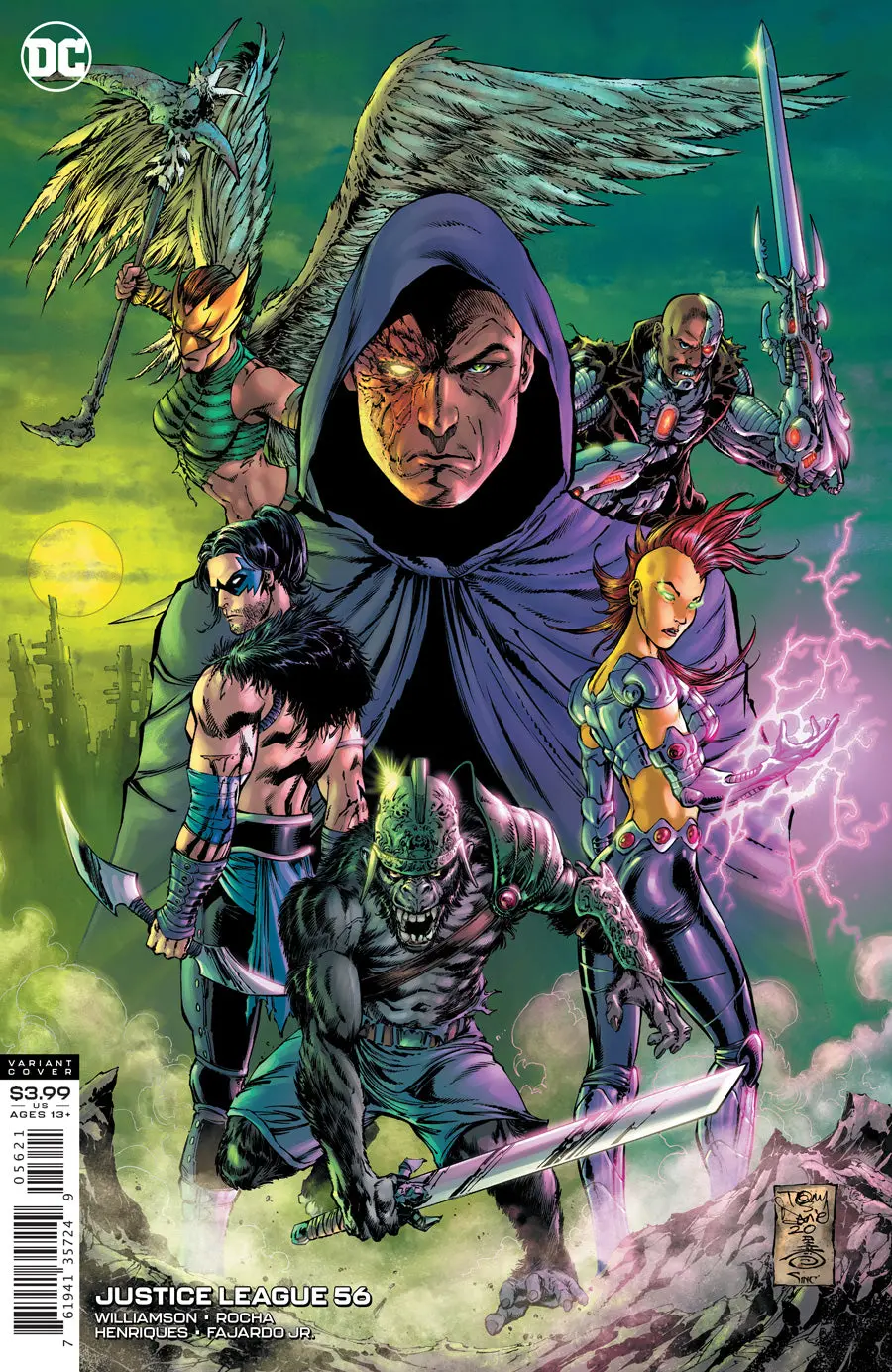 Justice League #56 Cvr B Tony S Daniel & Danny Miki Var (Dark Nights Death Metal) 1