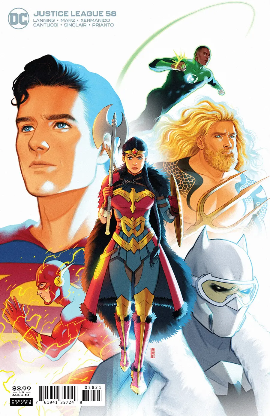 Justice League #58 Cvr B Jen Bartel Var (Endless Winter) 1