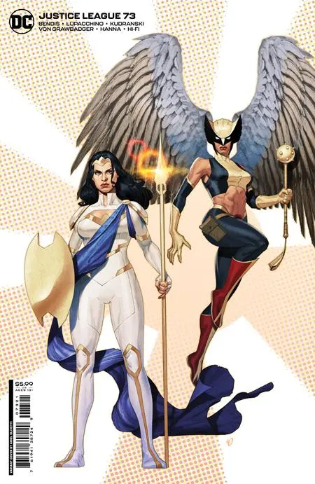 Justice League #73 Cvr B Kyle Hotz Card Stock Var 1