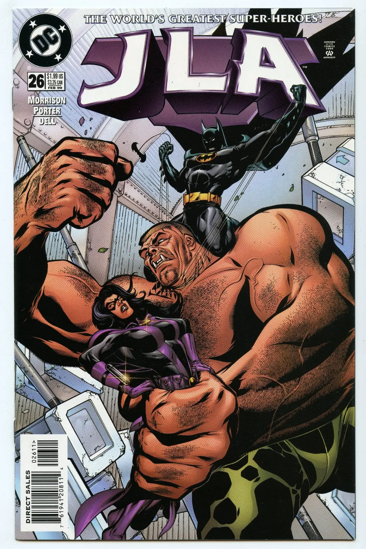 Jla 26 (Feb 1999) Nm- (9.2) - 1St Jakeem Thunder 1