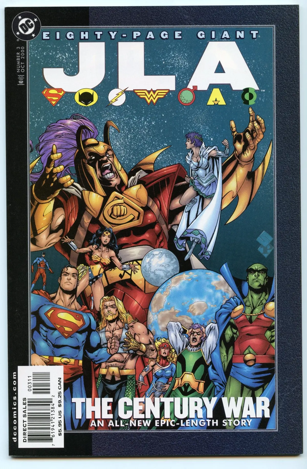 Jla 80-Page Giant 3 (Oct 2000) Nm- (9.2) 1