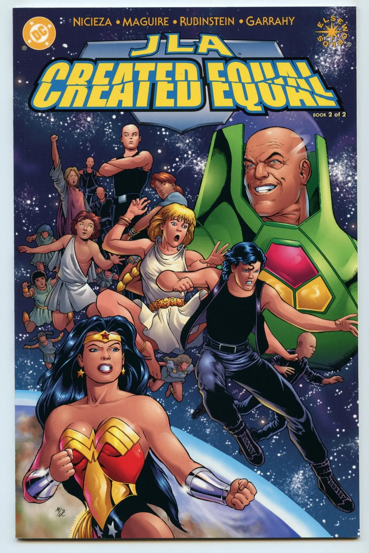 Jla: Created Equal 2 (Apr 2000) Nm- (9.2) 1