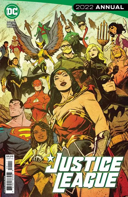 Justice League 2021 Annual #1 Cvr A Sanford Greene 1