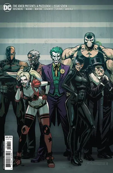 Joker Presents A Puzzlebox #7 (Of 7) Cvr B Reilly Brown Card Stock Var 1