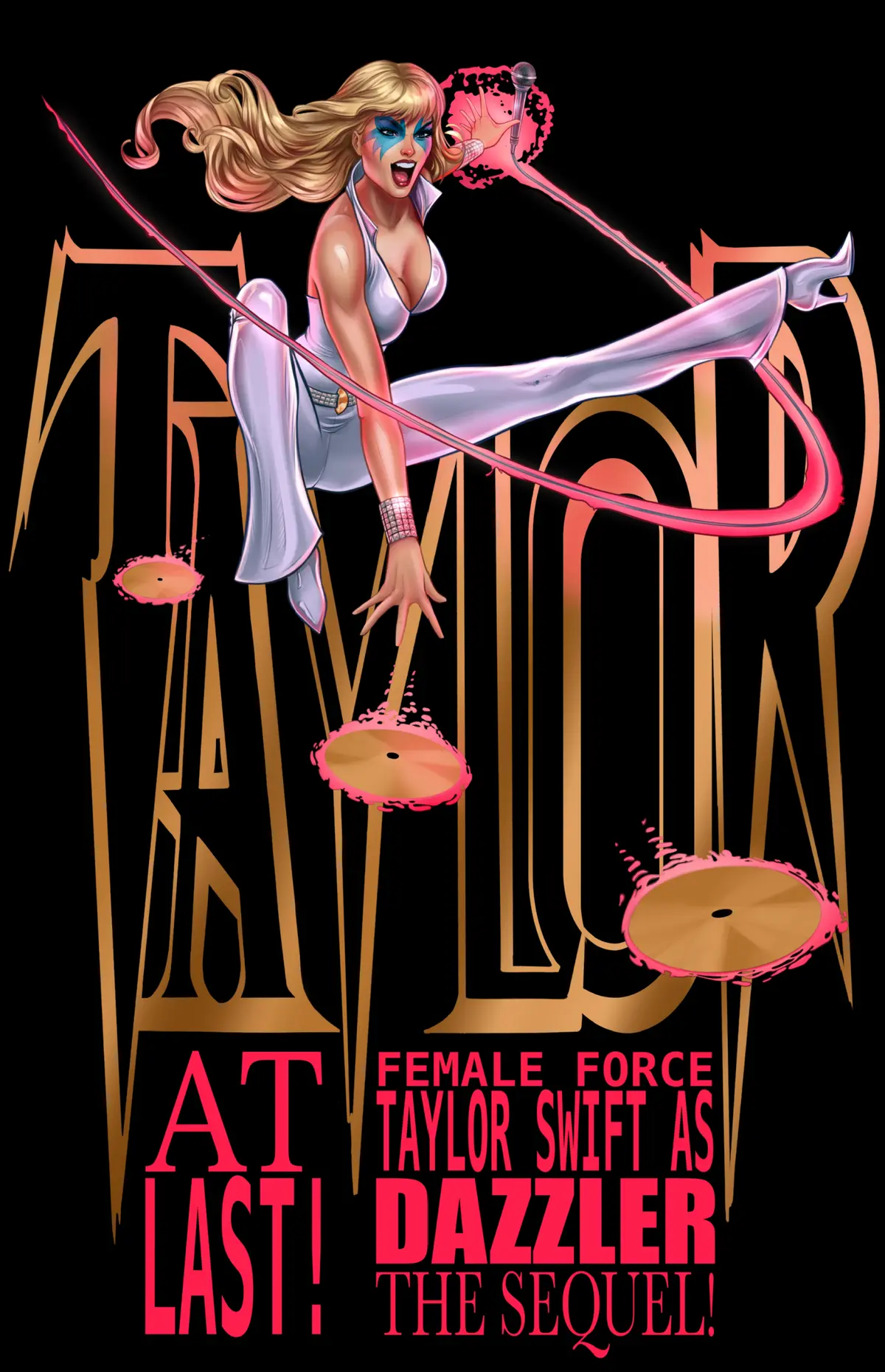 Taylor Swift The Sequel C2e2 Exclusive Black Spot Foil Karych /75 1