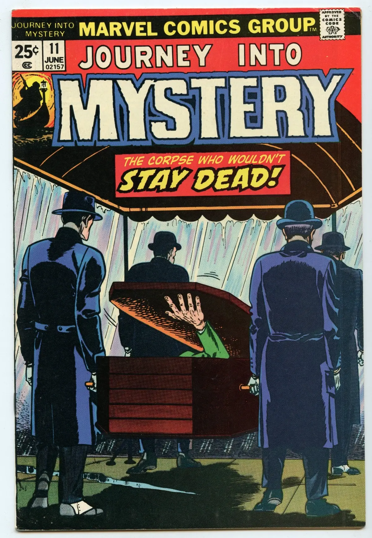 Journey Into Mystery V2 11 (Jun 1974) Vf- (7.5) 1