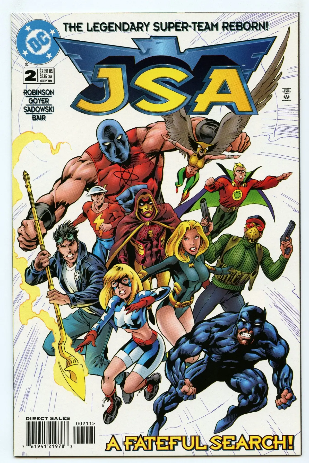 Jsa 2 (Sep 1999) Nm- (9.2) 1
