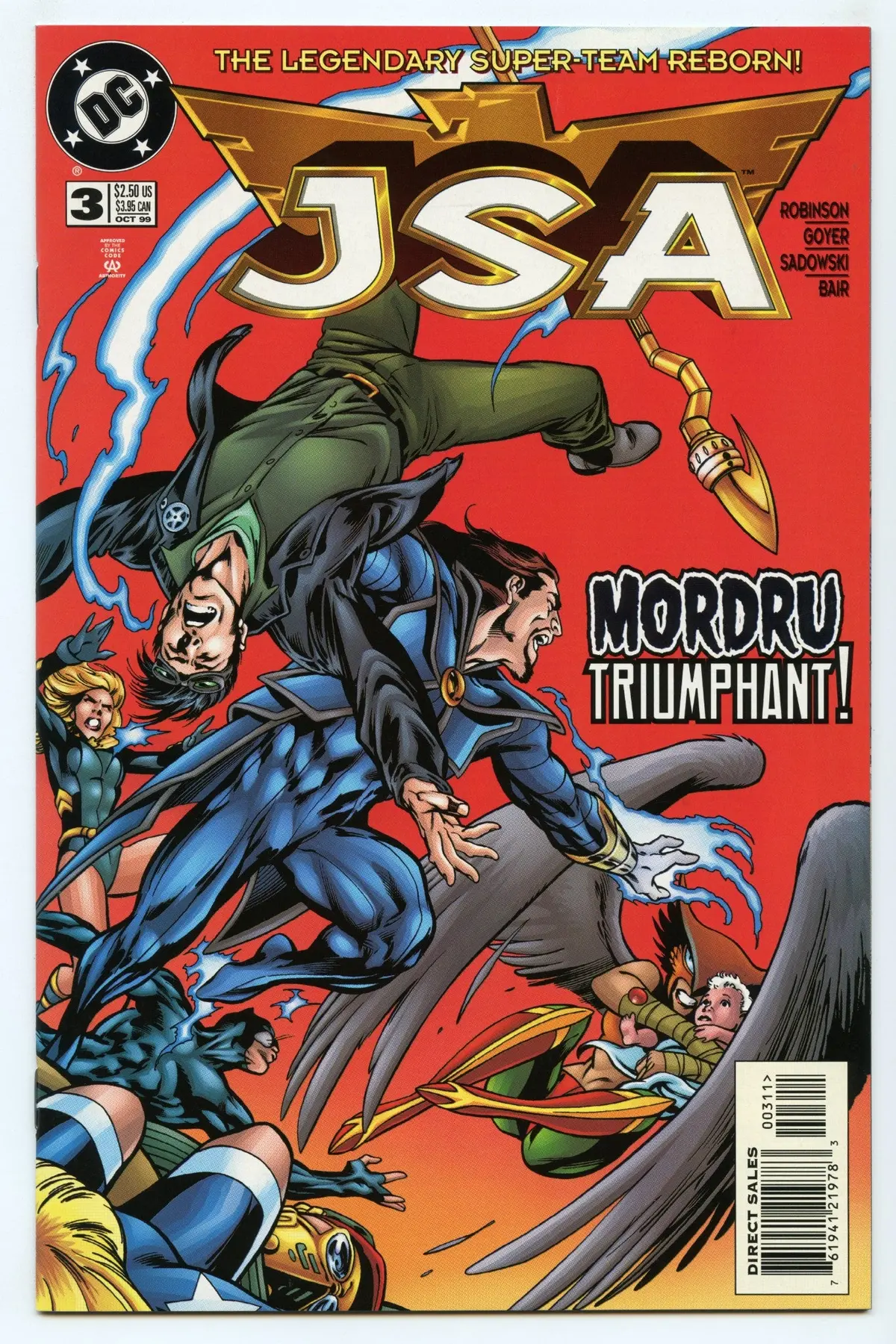 Jsa 3 (Oct 1999) Nm- (9.2) 1