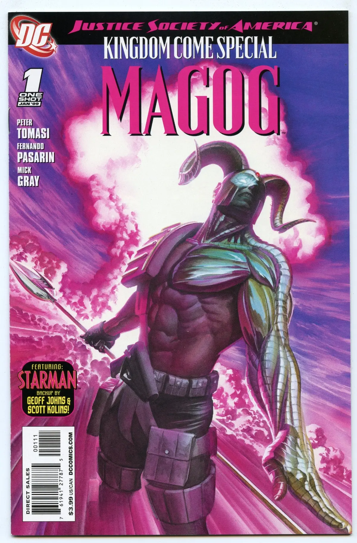 Jsa: Kingdom Come Special : Magog 1 (Jan 2009) Nm- (9.2) 1