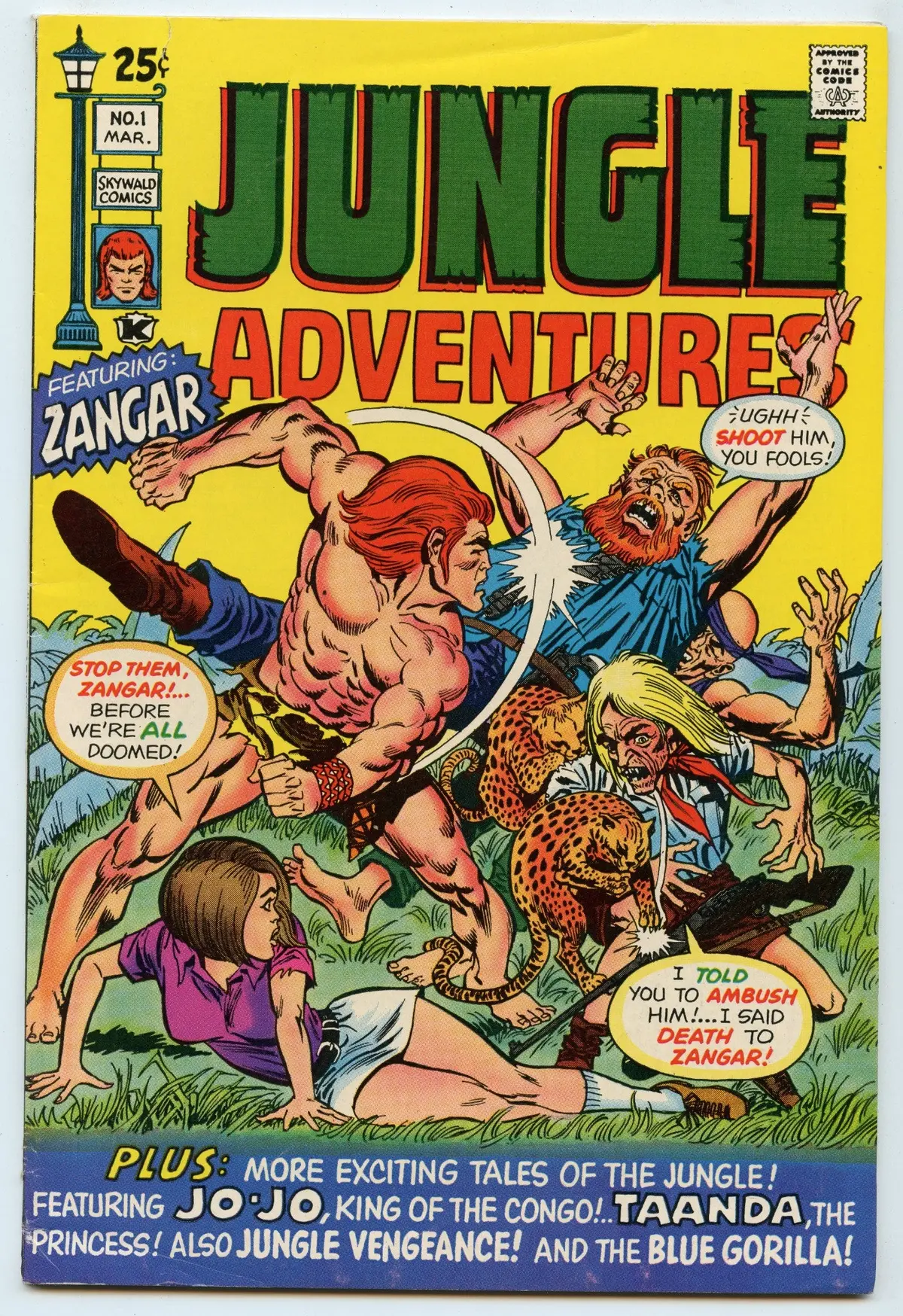 Jungle Adventures 1 (Mar 1971) Fi+ (6.5) 1