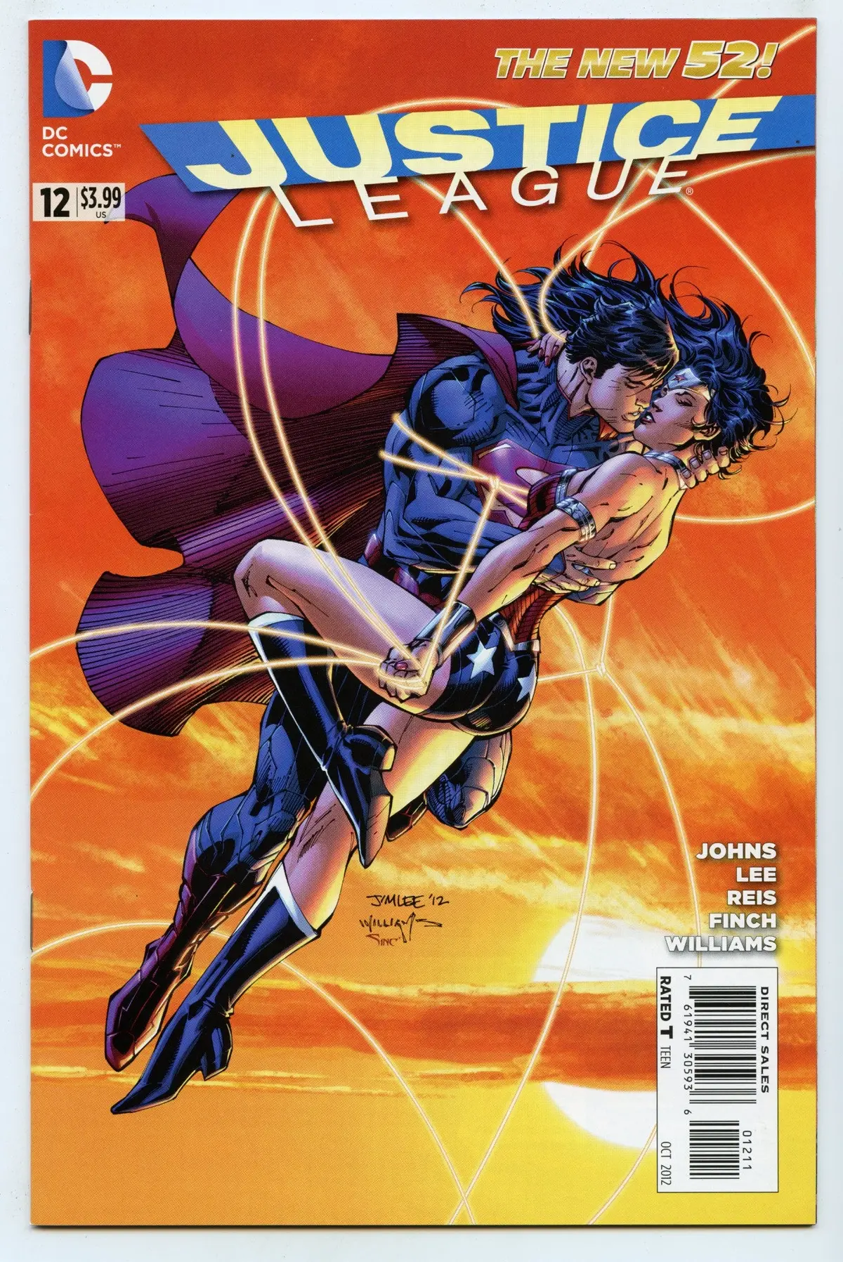 Justice League 12 (Oct 2012) Nm- (9.2) 1