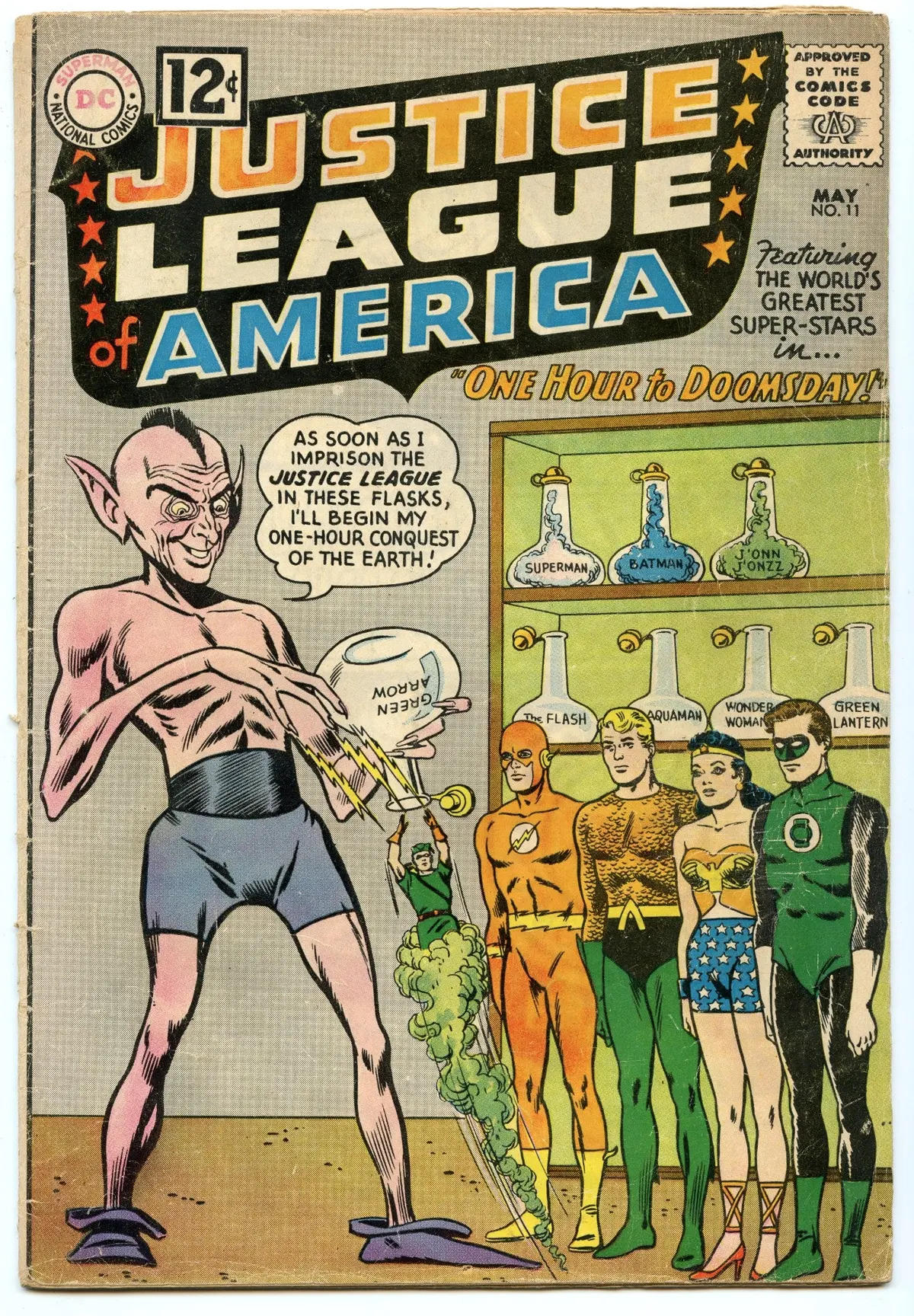 Justice League Of America 11 (May 1962) Vg- (3.5) 1