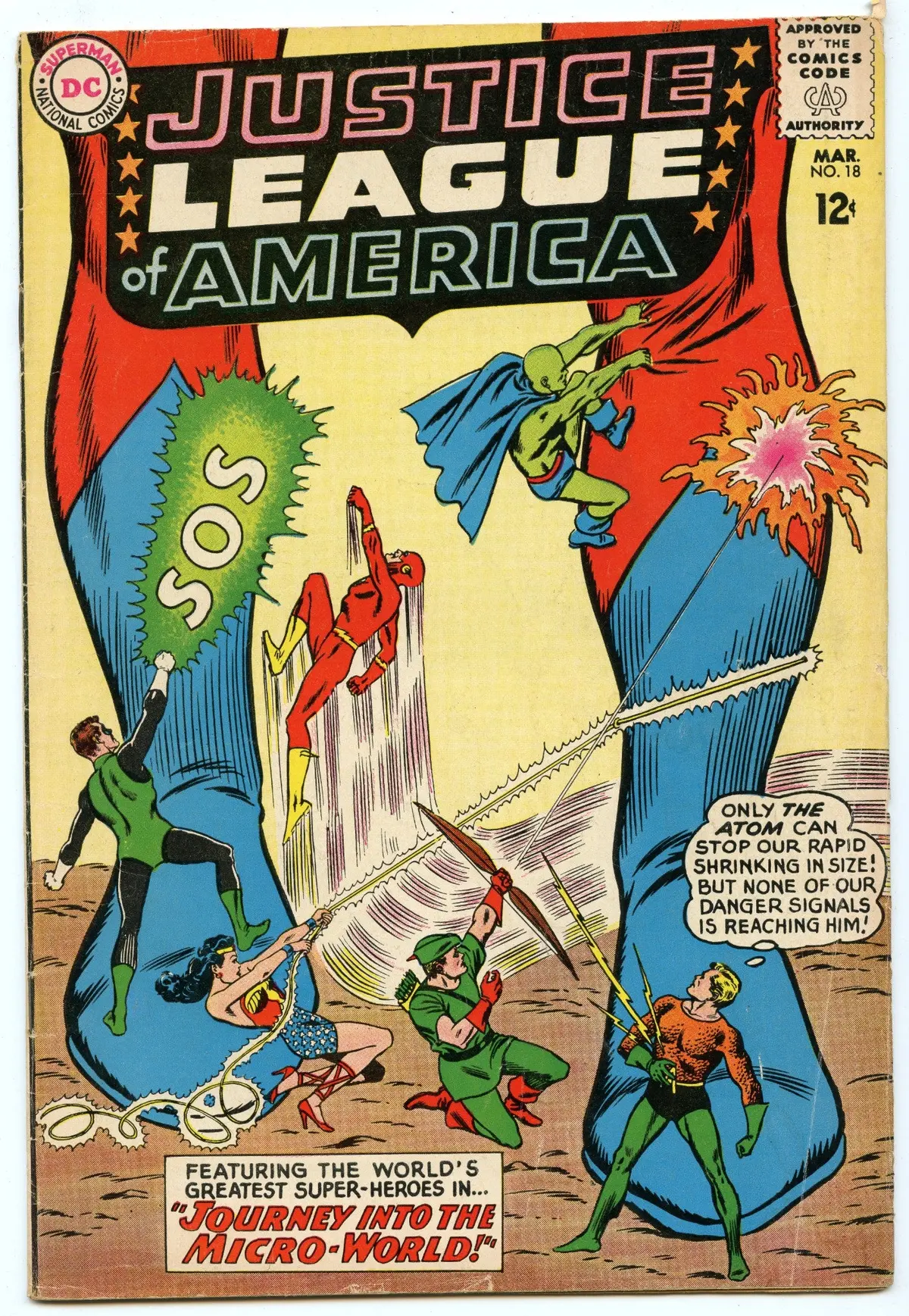 Justice League Of America 18 (Mar 1963) Vg (4.0) 1