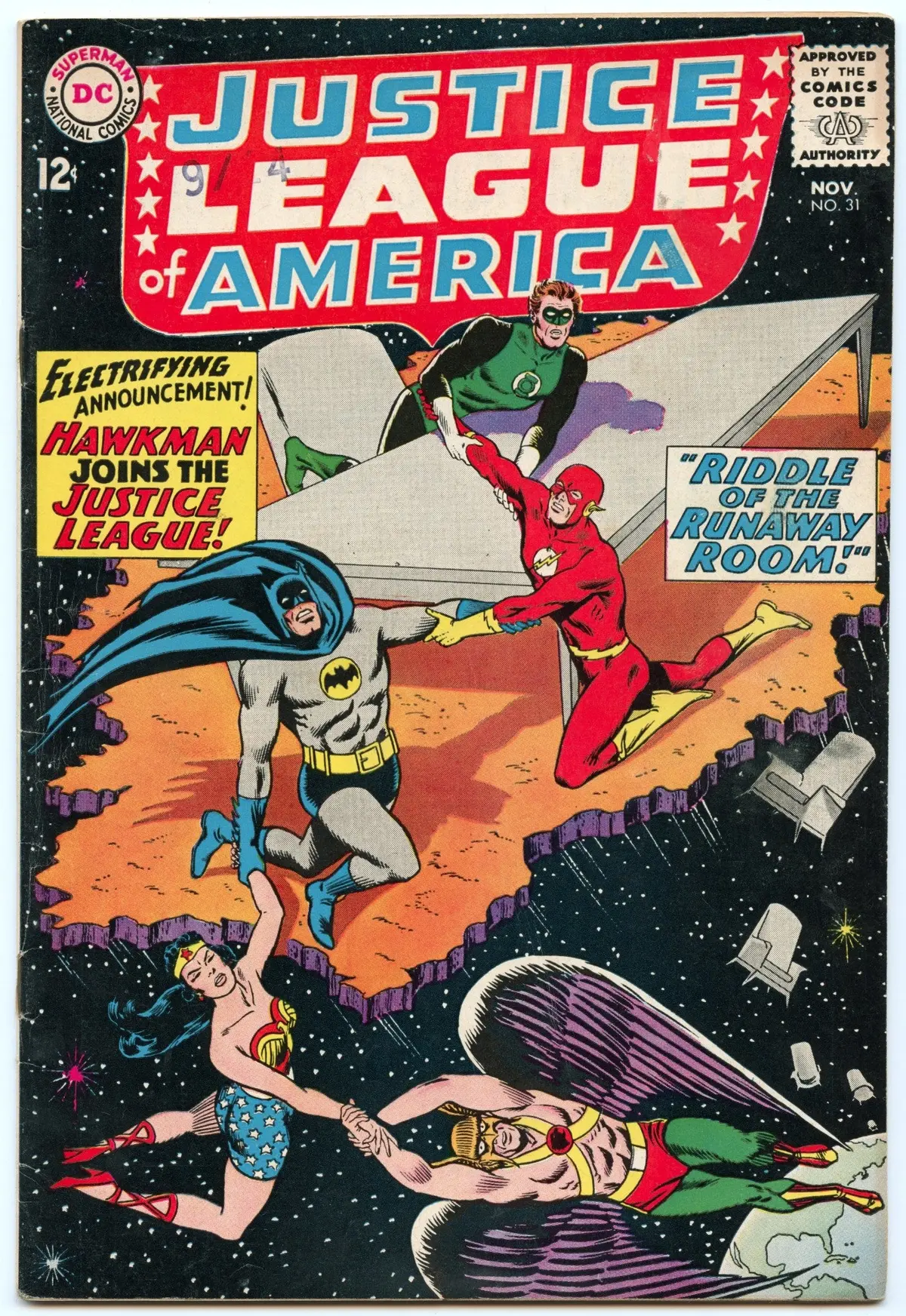 Justice League Of America 31 (Nov 1964) Vg-Fi (5.0) 1