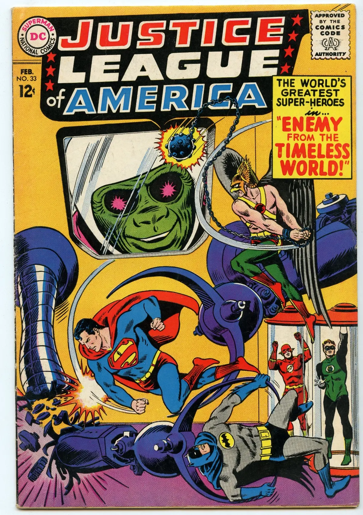 Justice League Of America 33 (Feb 1965) Vg/Fi (5.0) 1