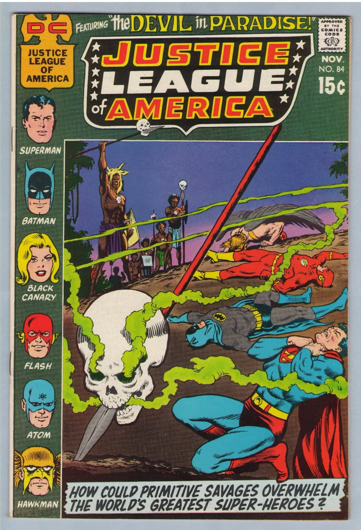 Justice League Of America 84 (Nov 1970) Vf- (7.5) 1