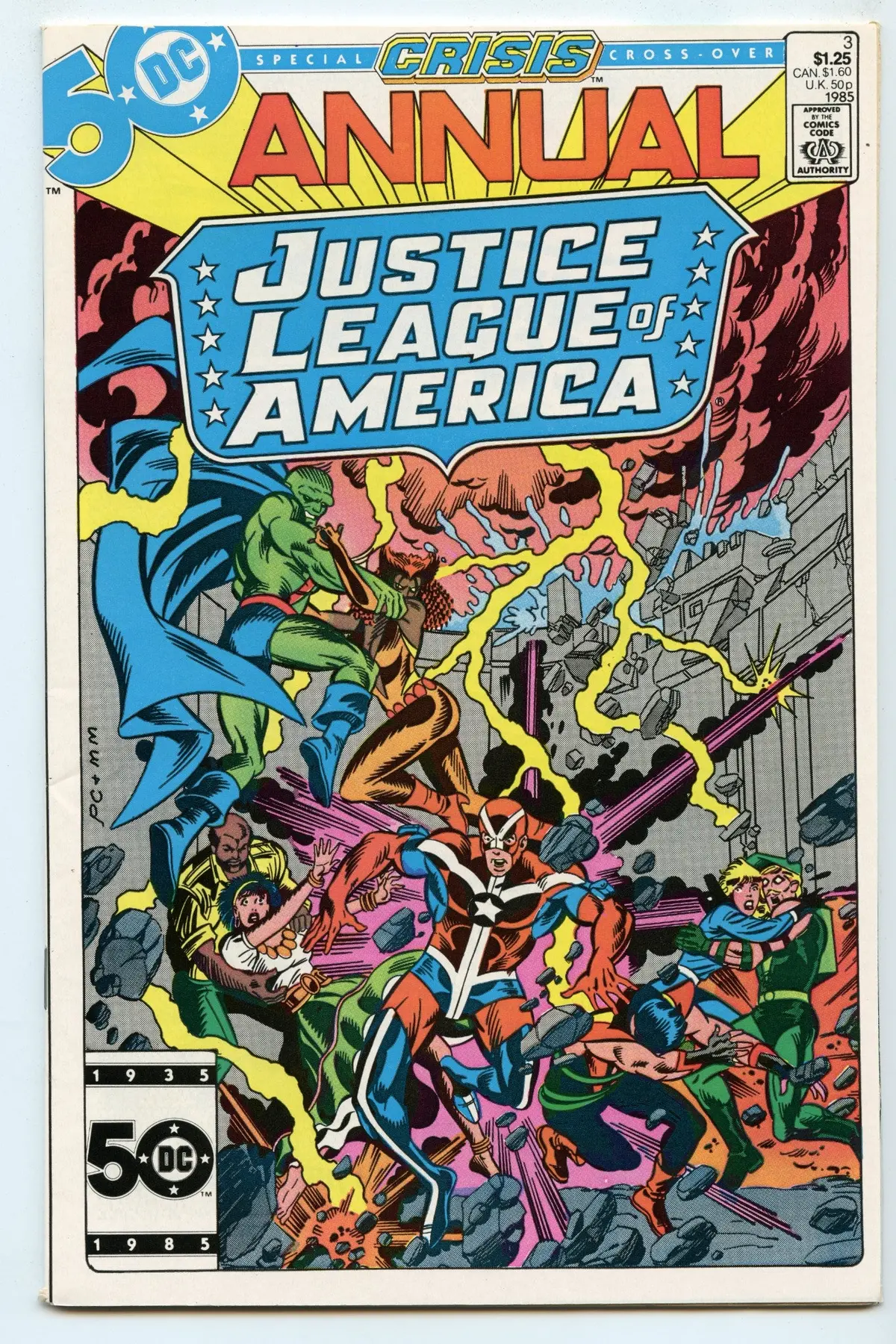 Justice League Of America Annual 3 (Nov 1985) Nm- (9.2) 1