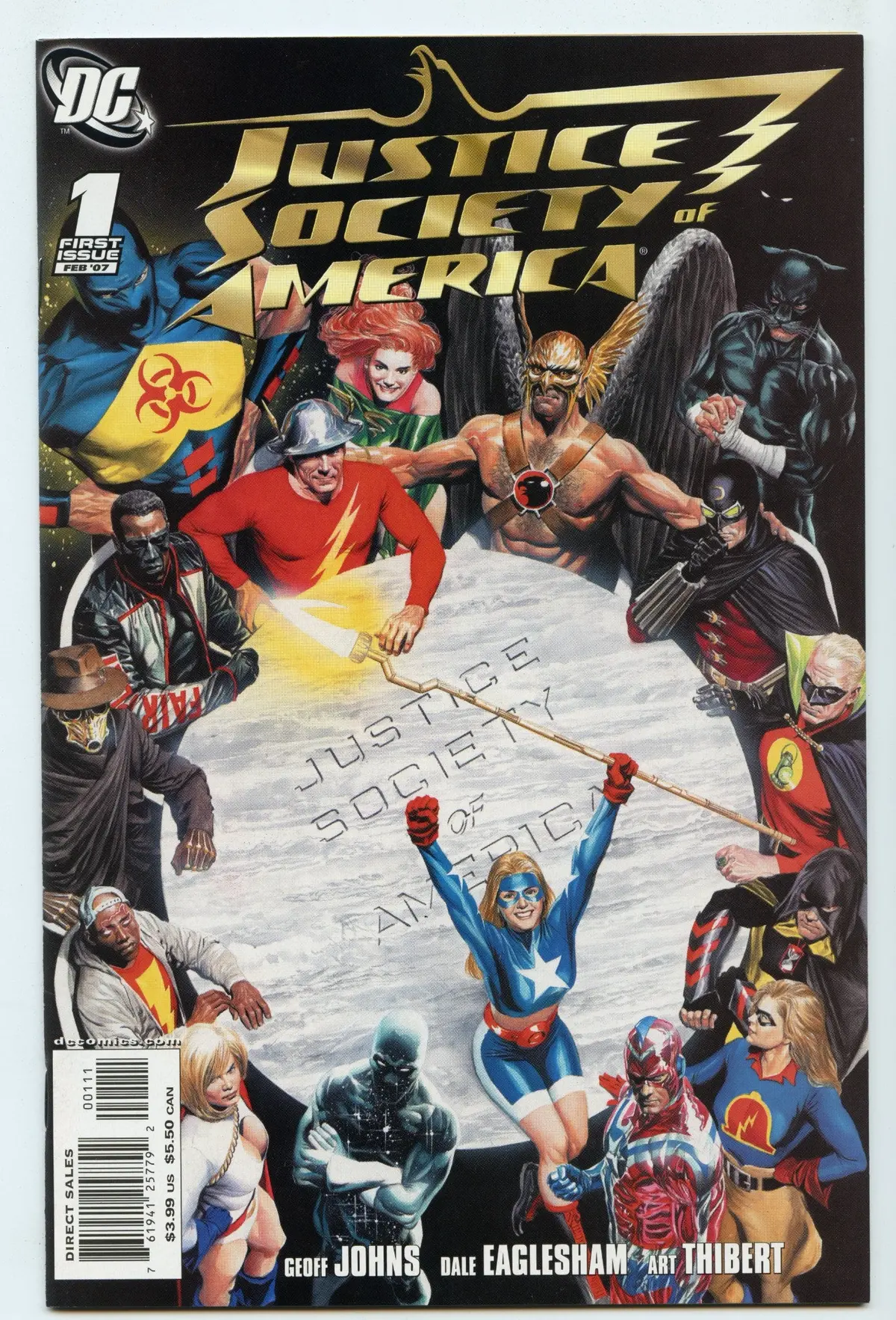 Justice Society Of America V3 1 (Feb 2007) Nm- (9.2) 1