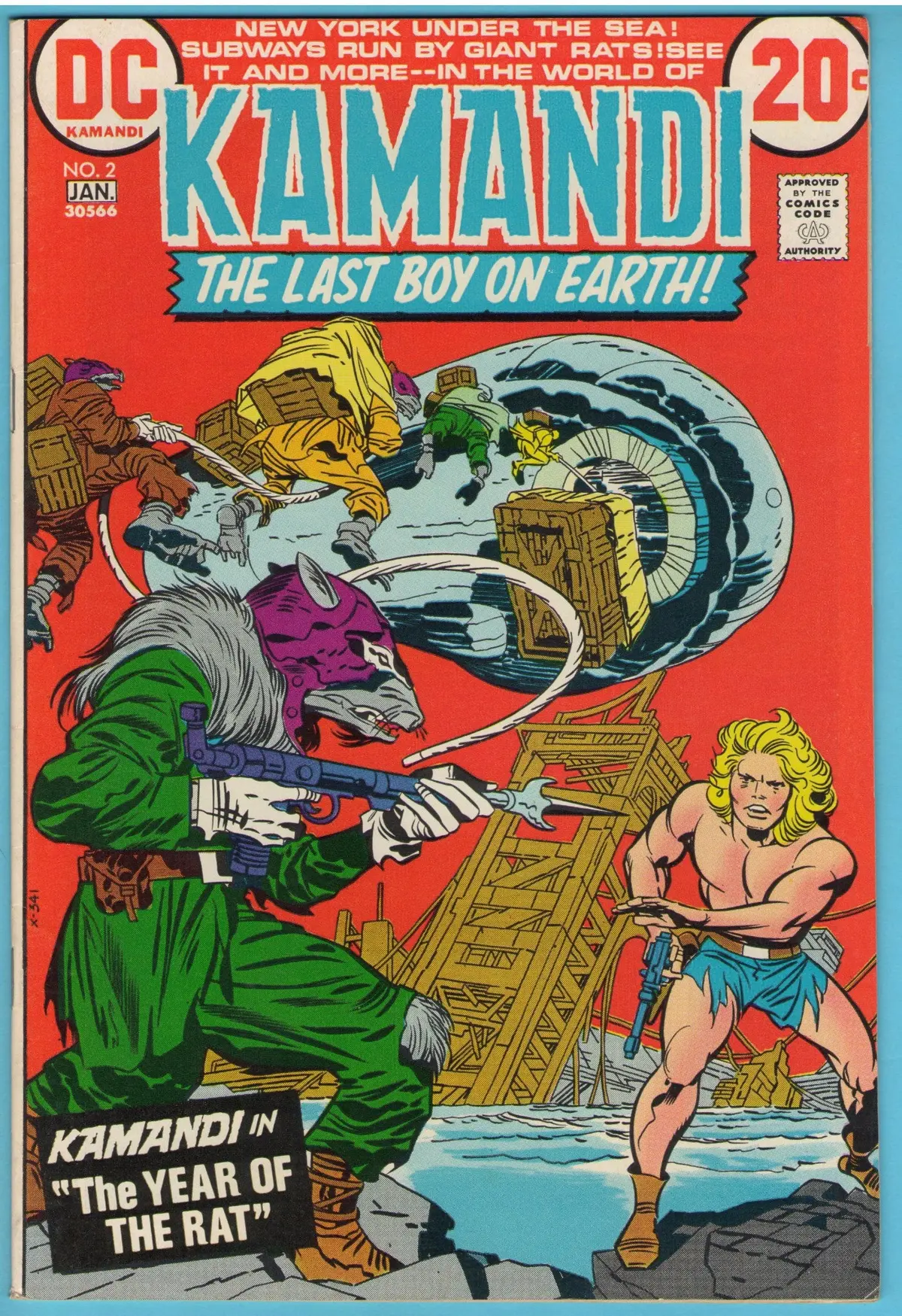 Kamandi 2 (Jan 1973) Vf+ (8.5) 1
