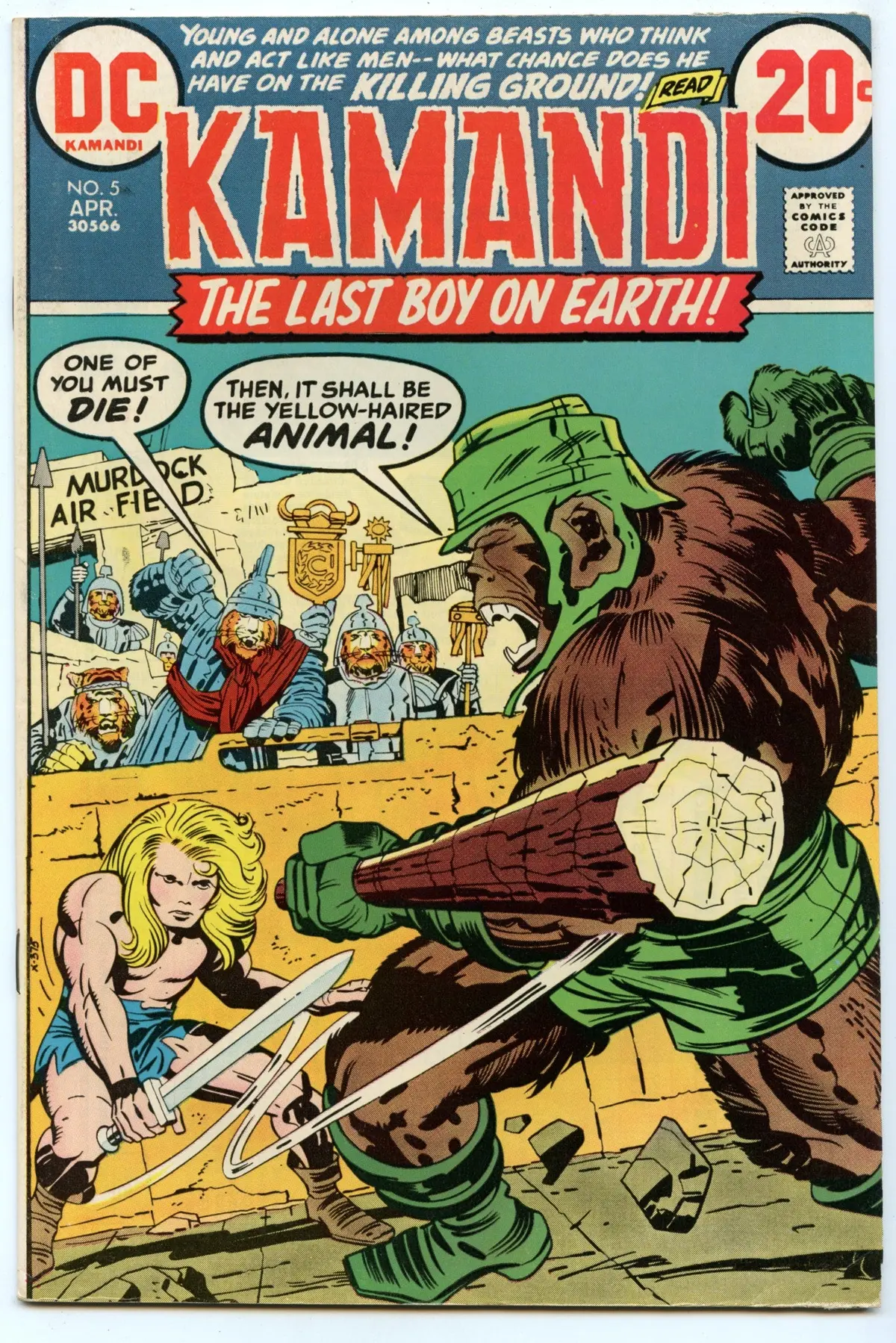 Kamandi 5 (Apr 1973) Fi- (5.5) 1
