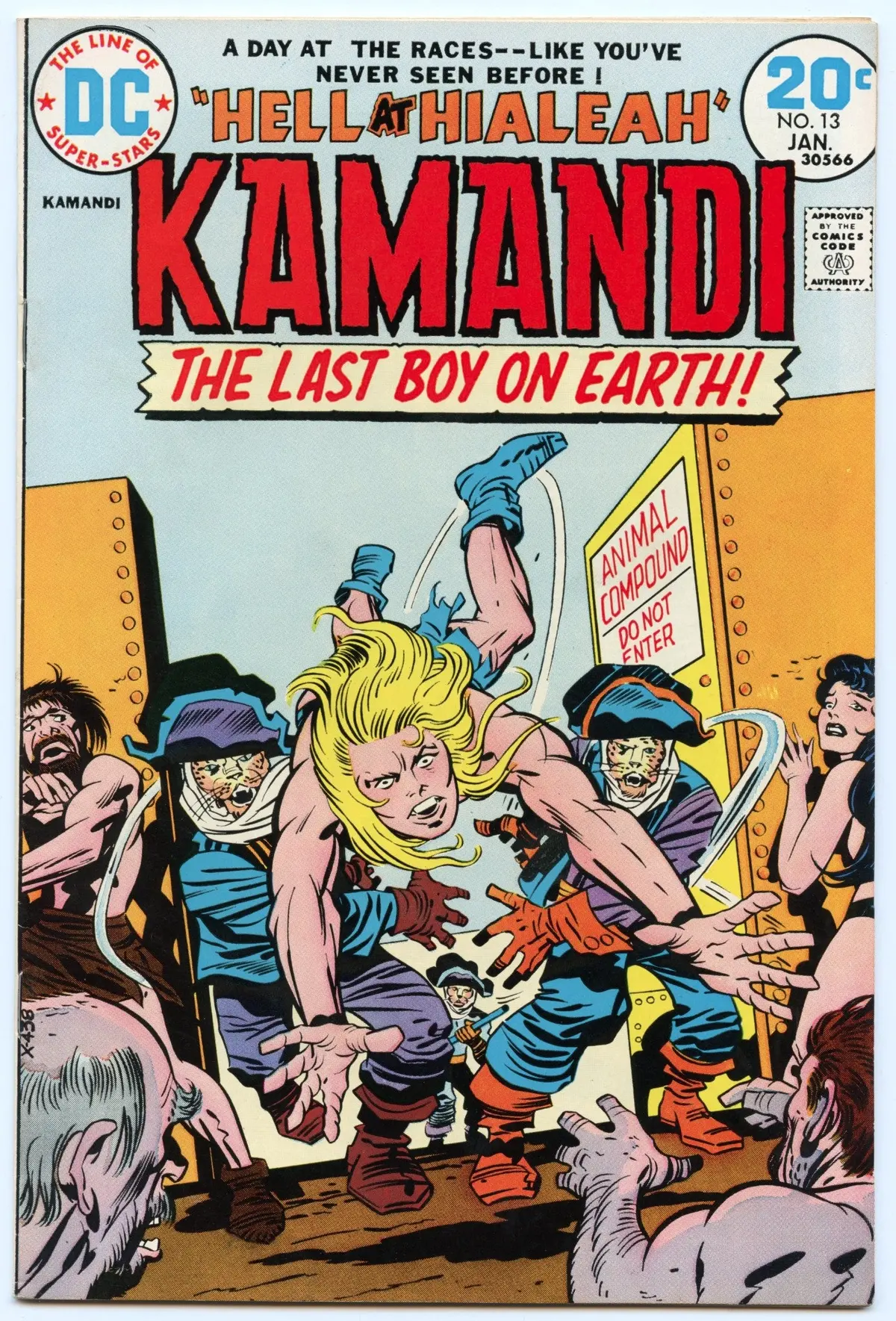 Kamandi 13 (Jan 1974) Vf- (7.5) 1