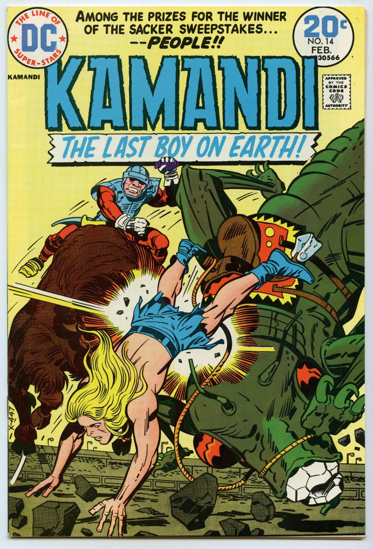 Kamandi 14 (Feb 1974) Nm- (9.2) 1