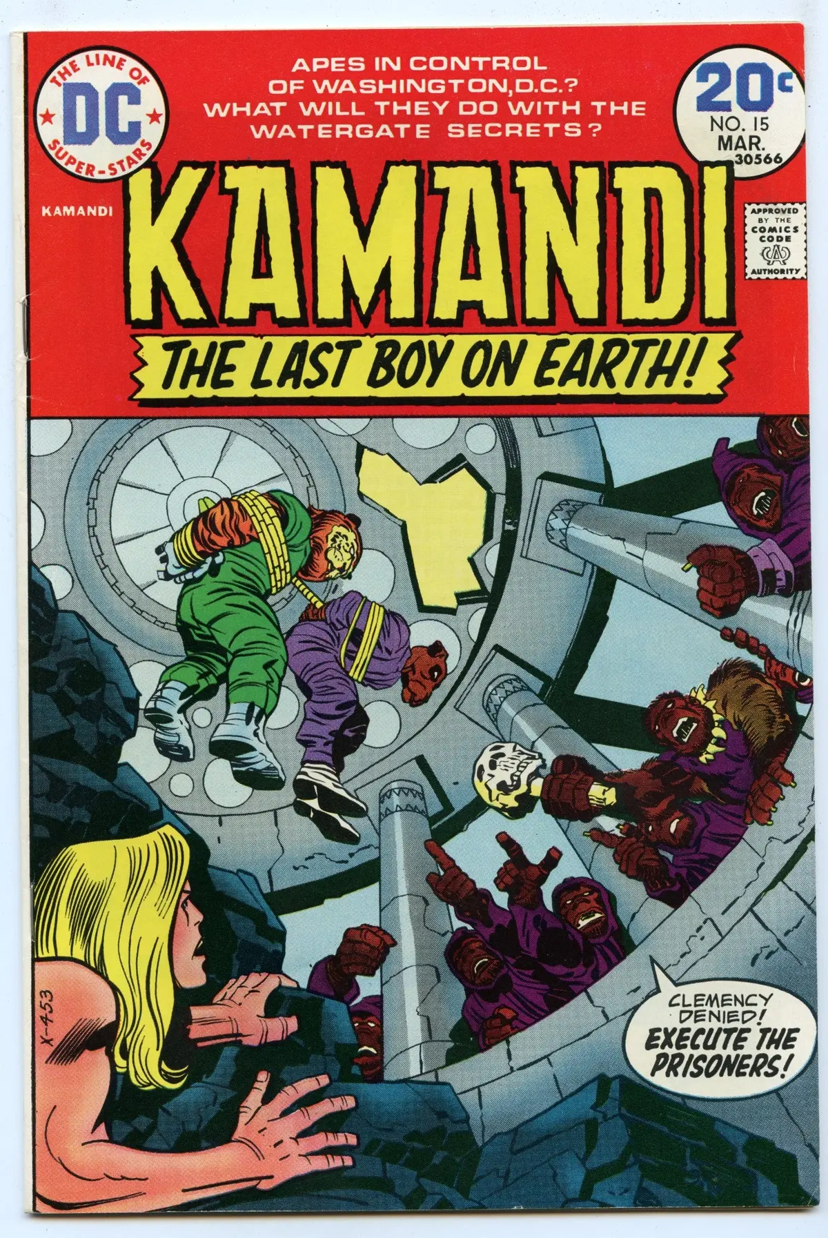 Kamandi 15 (Mar 1974) Vf (8.0) 1