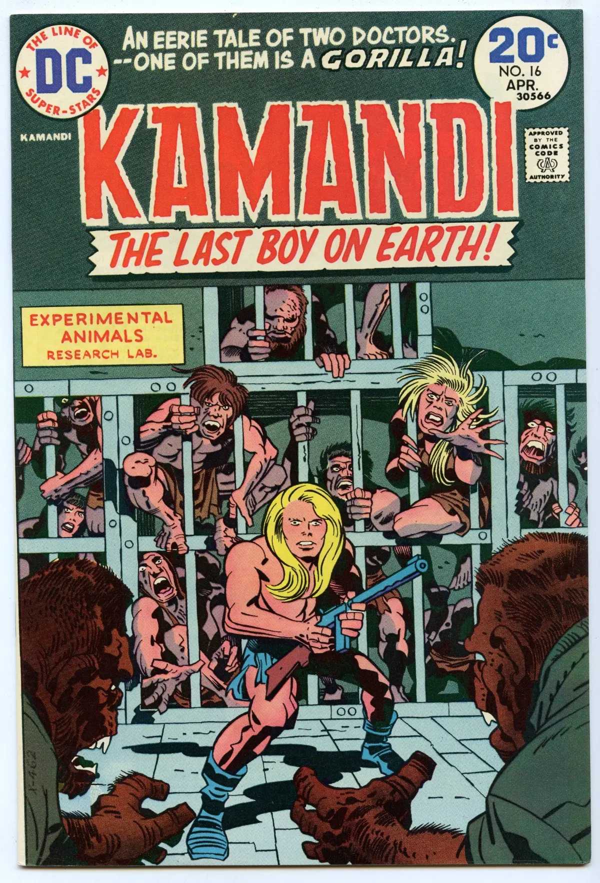 Kamandi 16 (Apr 1974) Vf/Nm (9.0) 1