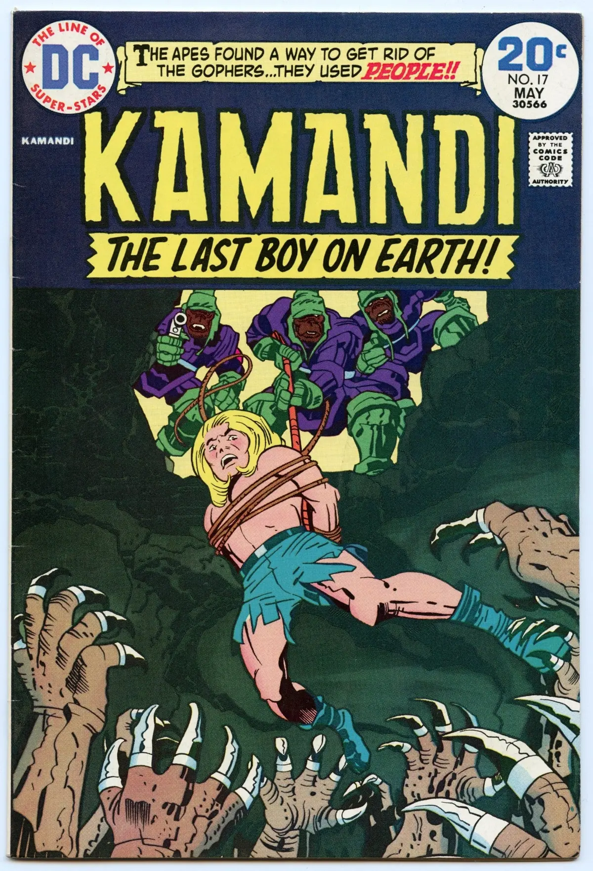 Kamandi 17 (May 1974) Vf- (7.5) 1