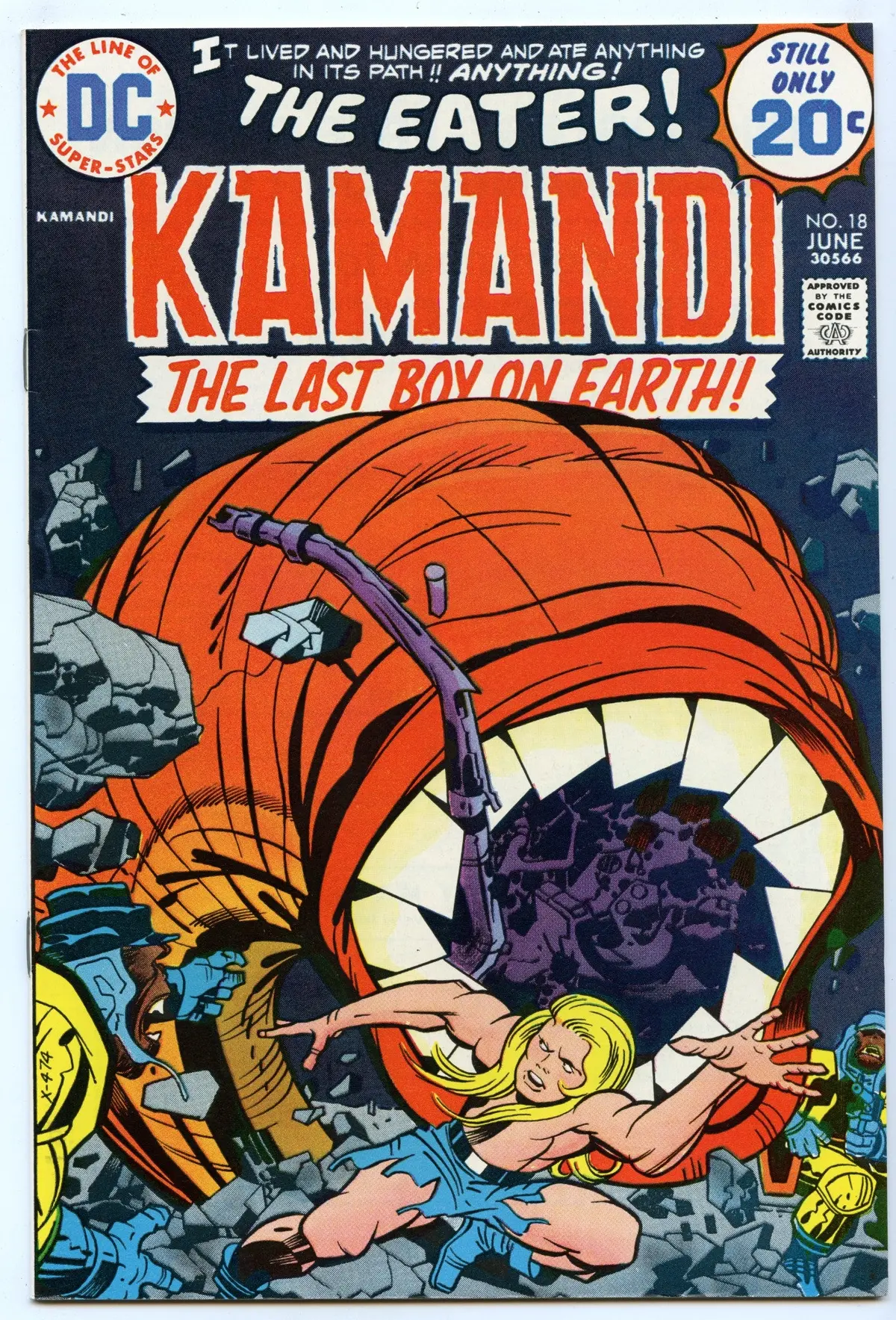 Kamandi 18 (Jun 1974) Vf+ (8.5) 1