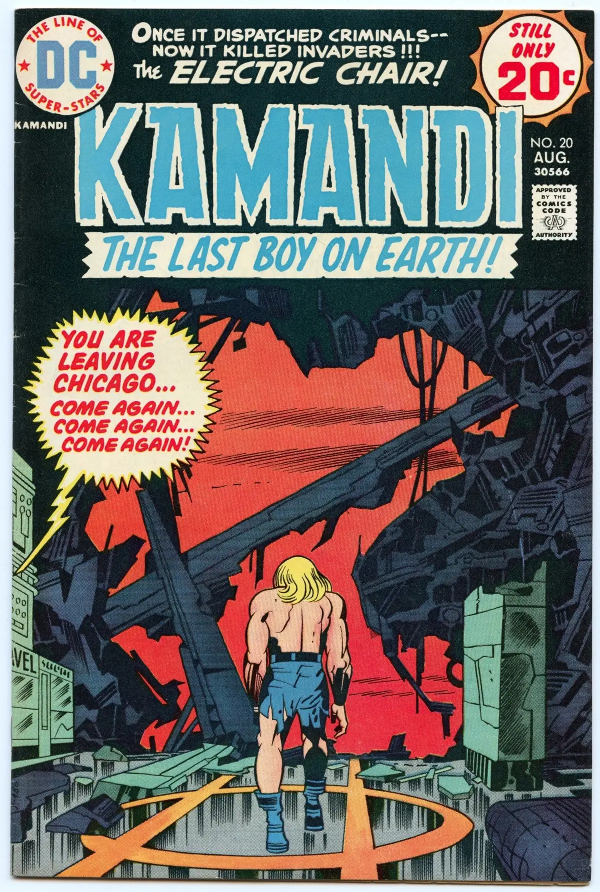 Kamandi 20 (Aug 1974) Fi+ (6.5) 1