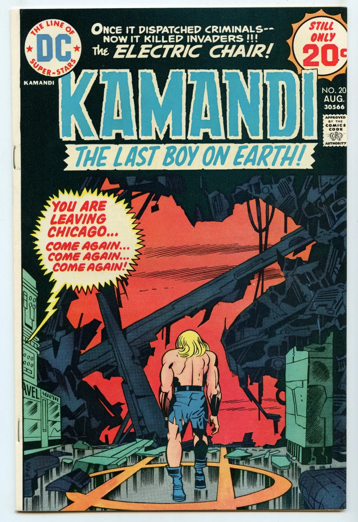 Kamandi 20 (Aug 1974) Vf (8.0) 1