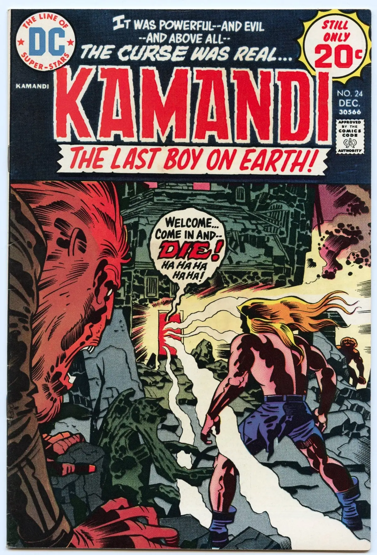 Kamandi 24 (Dec 1974) Fi+ (6.5) 1