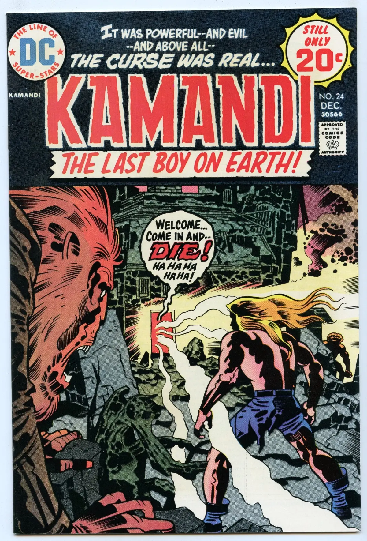 Kamandi 24 (Dec 1974) Vf/Nm (9.0) 1