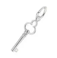 Sterling Silver Key Charm 1