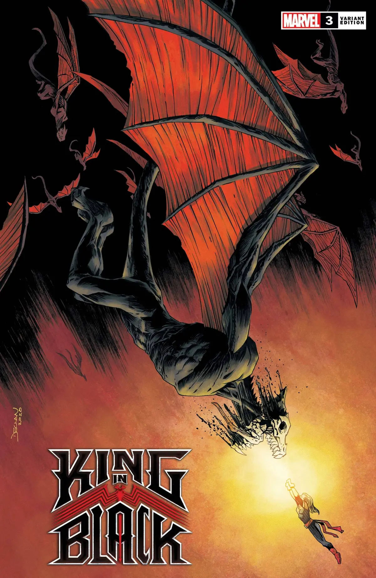 King In Black #3 (Of 5) Shalvey Dragon Var 1