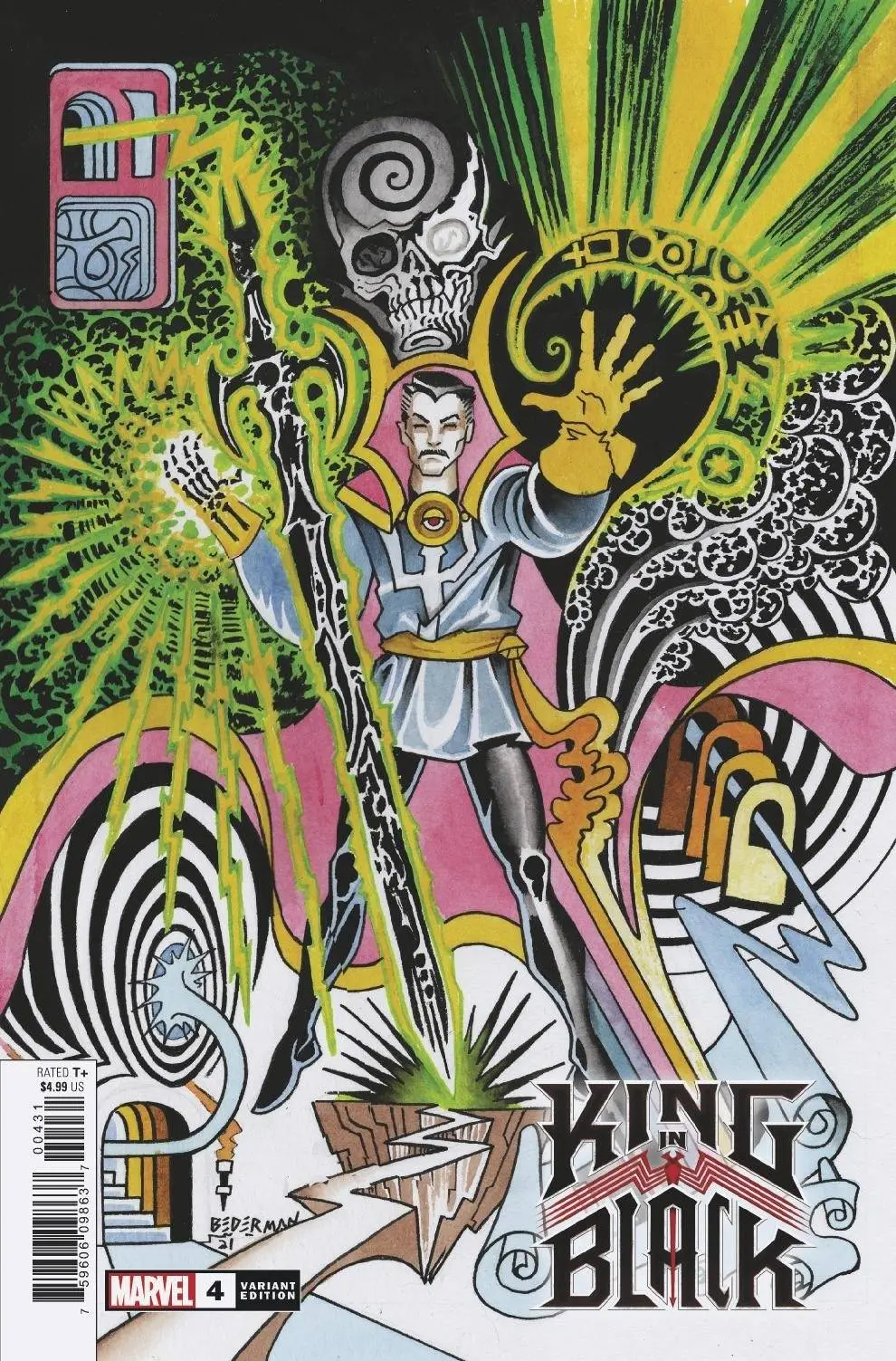 King In Black #4 (Of 5) Bederman Tattoo Var 1