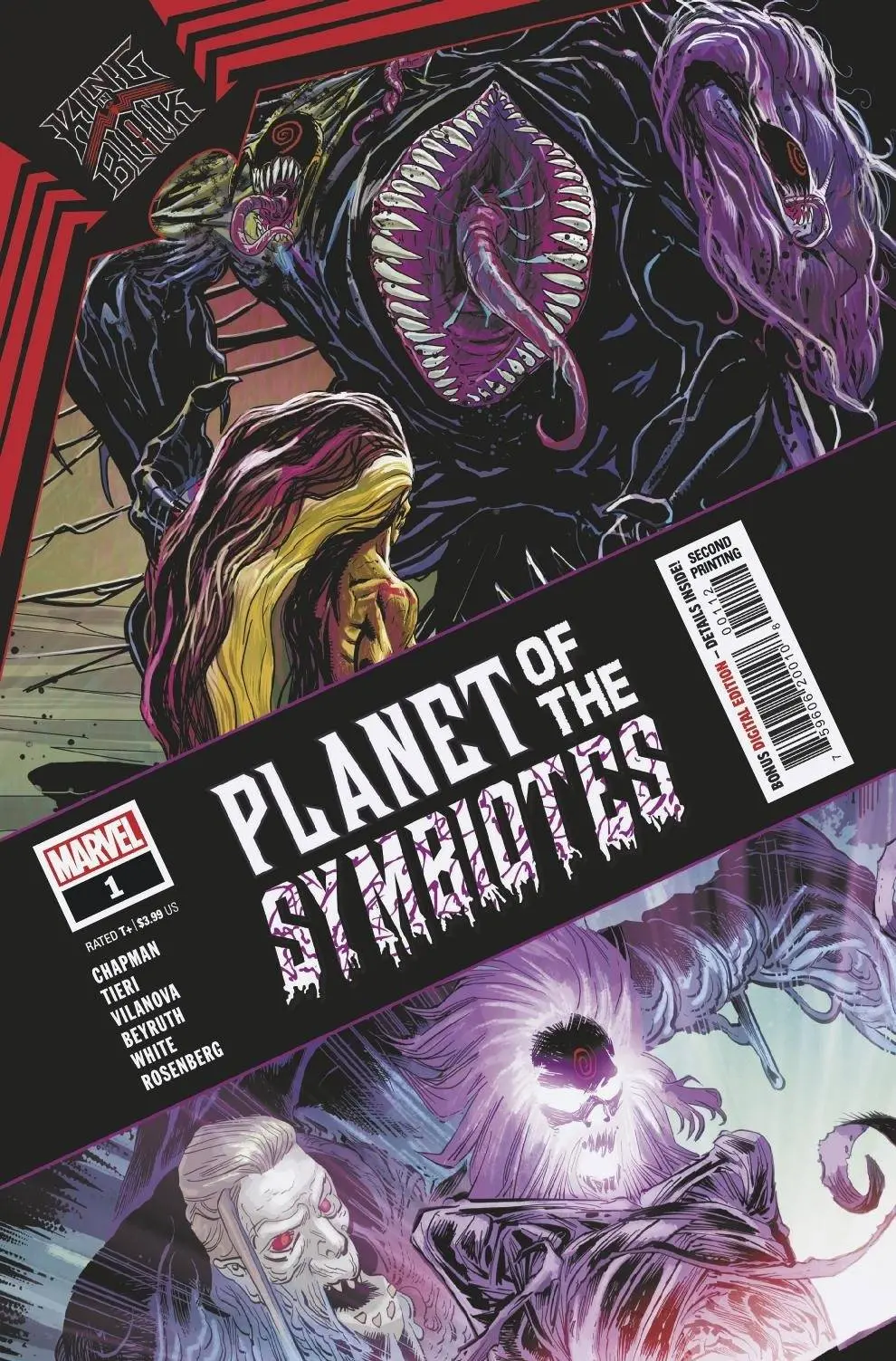 King In Black Planet Of Symbiotes #1 (Of 3) 2Nd Ptg Var 1