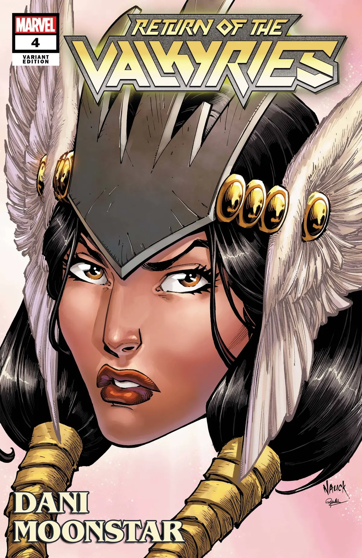 King In Black Return Of Valkyries #4 (Of 4) Nauck Headshot V 1
