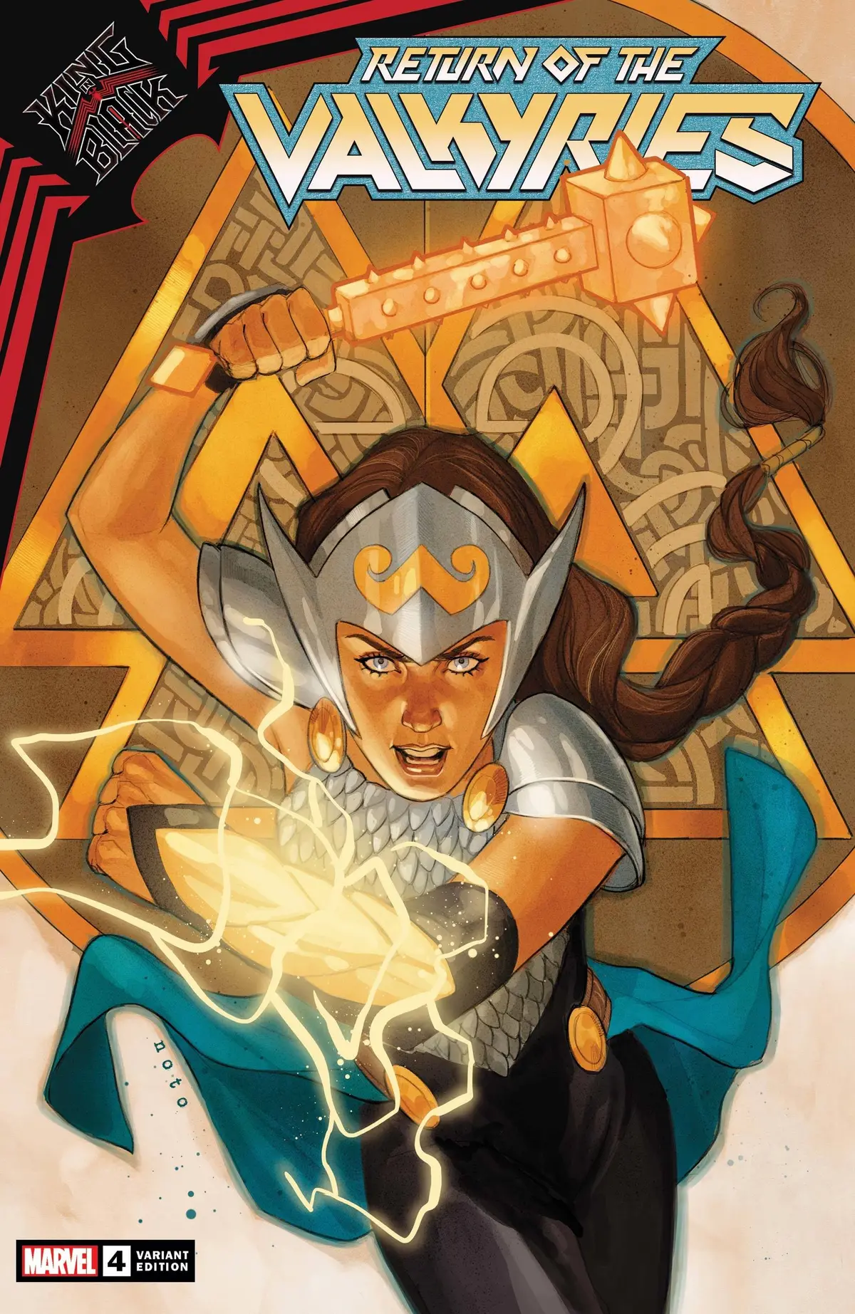 King In Black Return Of Valkyries #4 (Of 4) Noto Valkyrie Pr 1