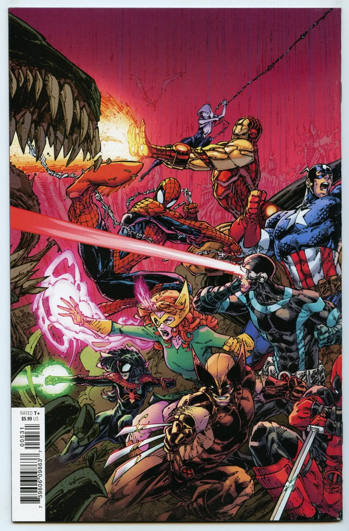 King In Black 5 (Jun 2021) Nm- (9.2) - Brett Booth Wraparound 2
