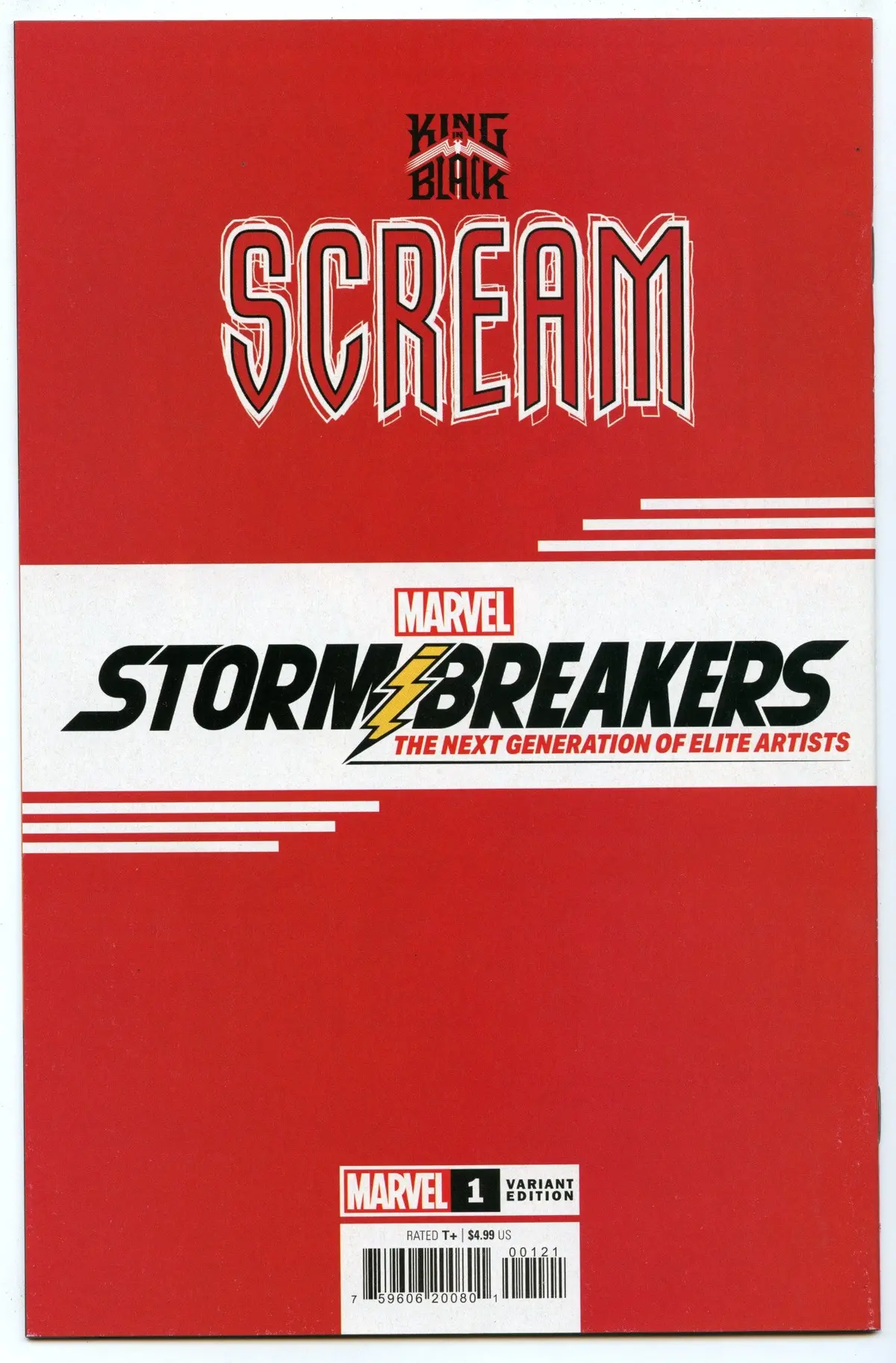 King In Black: Scream 1 (May 2021) Nm- (9.2) - Rb Silva Variant 2