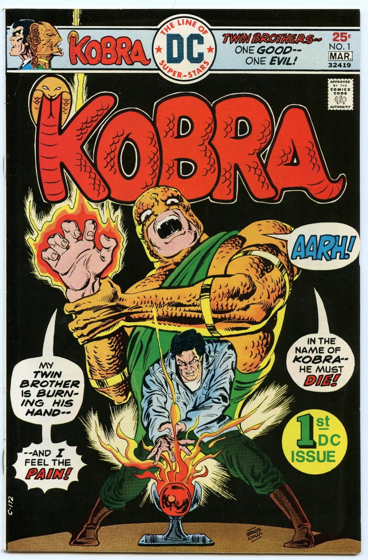 Kobra 1 (Mar 1976) Vf-Nm (9.0) 1