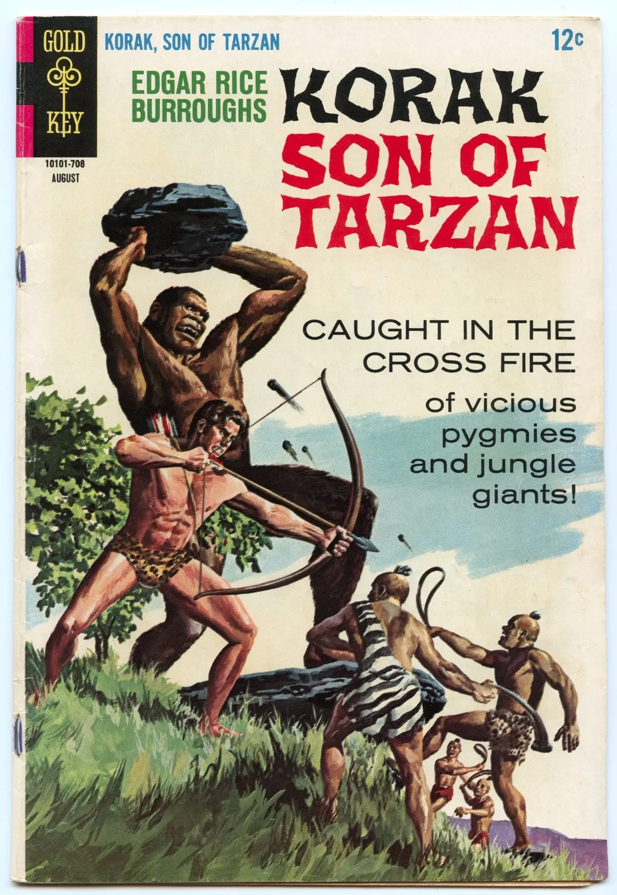 Korak, Son Of Tarzan 18 (Aug 1967) Vg (4.0) 1