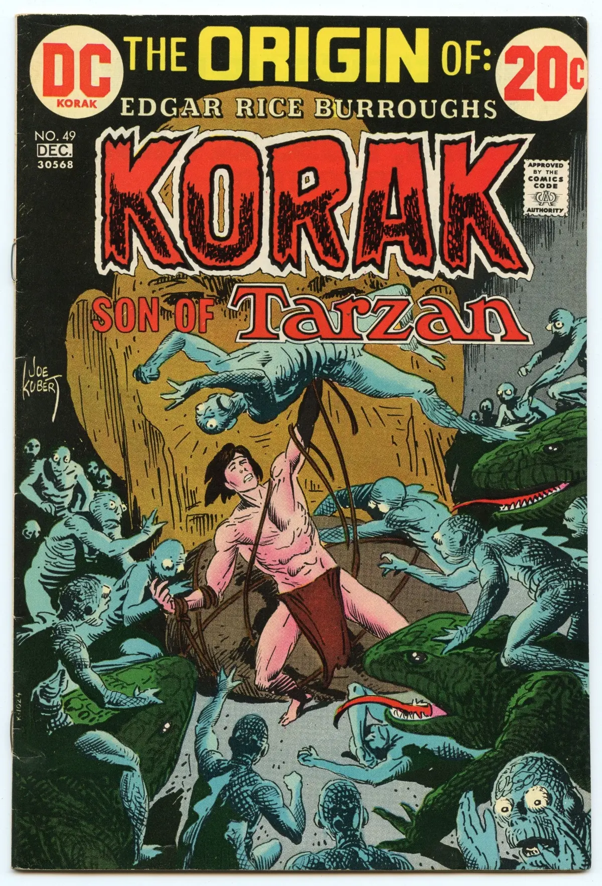 Korak, Son Of Tarzan 49 (Dec 1972) Fi- (5.5) 1