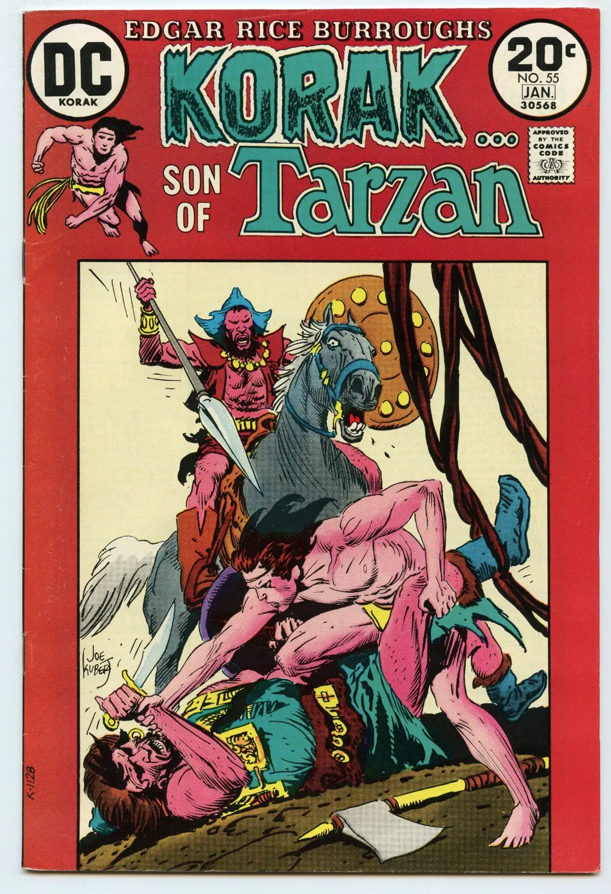 Korak, Son Of Tarzan 55 (Jan 1974) Vf- (7.5) 1